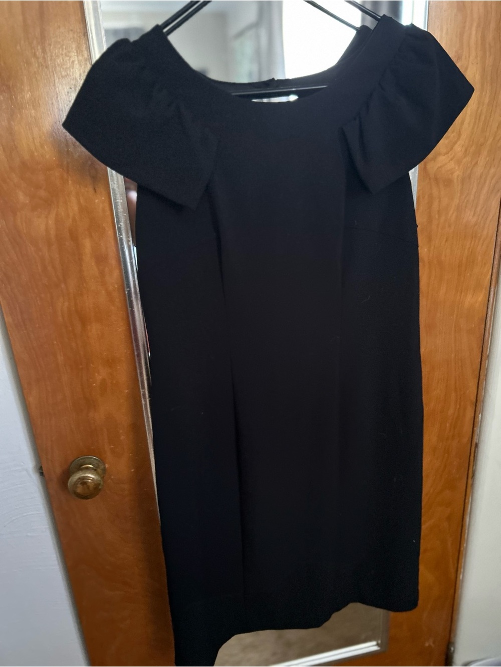 Worthington Black Short Sleeve Dress